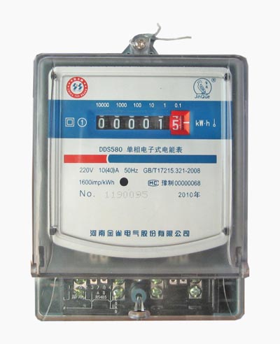 DDS580單相電子式電能表