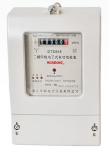 供應DSS866型計度器顯示1.0級電子式電能表